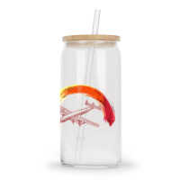 Airplane Glass Tumbler | Artistshot