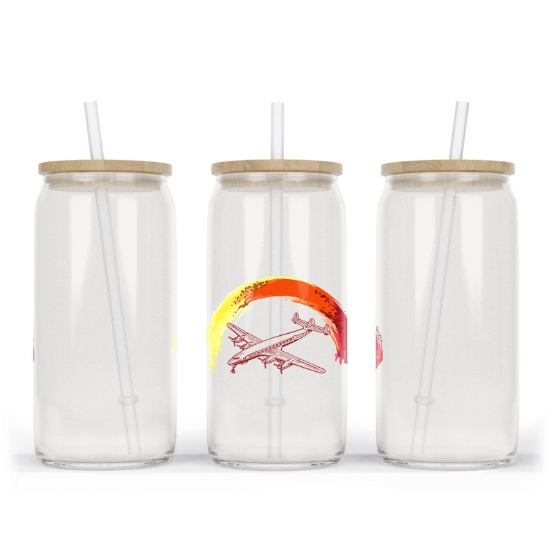 Airplane Glass Tumbler | Artistshot