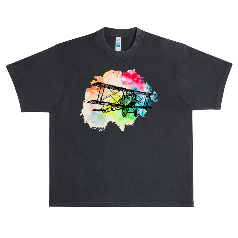 Biplane Urban Heavy T-shirt | Artistshot