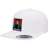 Cartoon Gifts Dinosaur Park For Men Women.png 5 Panel Snapback Cap | Artistshot