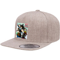 Graphic Music Dinosaur Park Mens My Favorite.png 5 Panel Snapback Cap | Artistshot