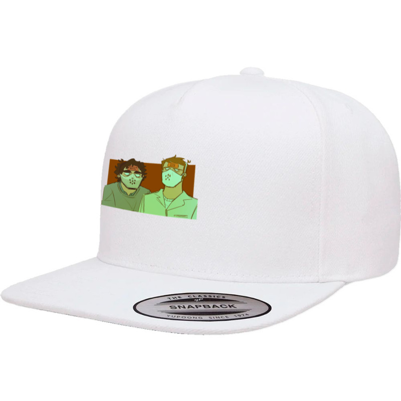 Vintage Animation  Mizumono Gift Men 5 panel snapback cap by BraylonArtists | Artistshot