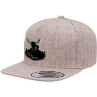 Graphic Picture  Horror Men Women 5 Panel Snapback Cap | Artistshot