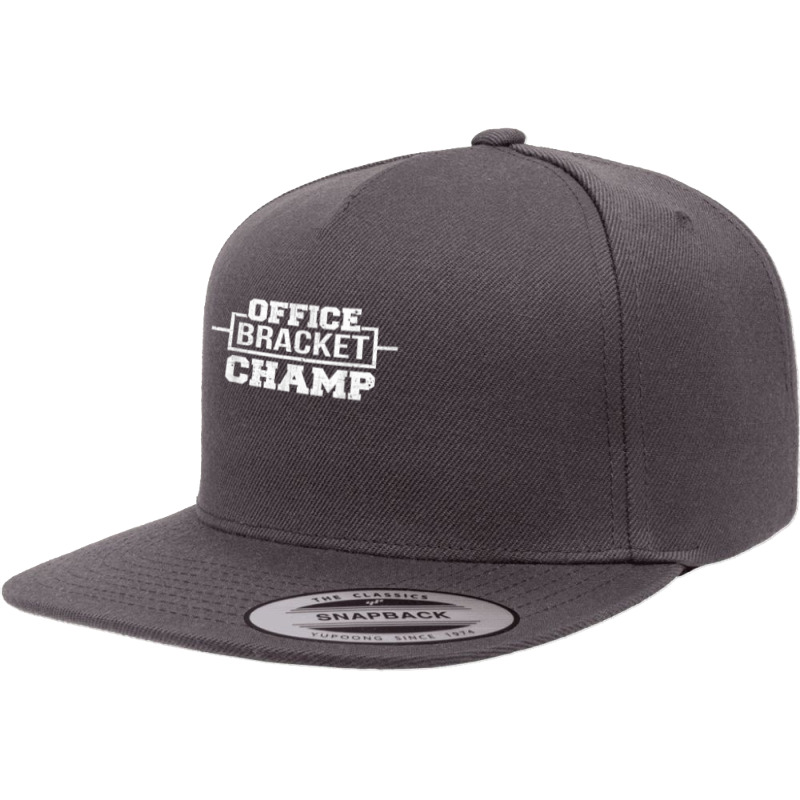 Sports Office Bracket Champ T Shirt For Office Pool Winners 5 panel snapback cap by BrandalynSaetern | Artistshot