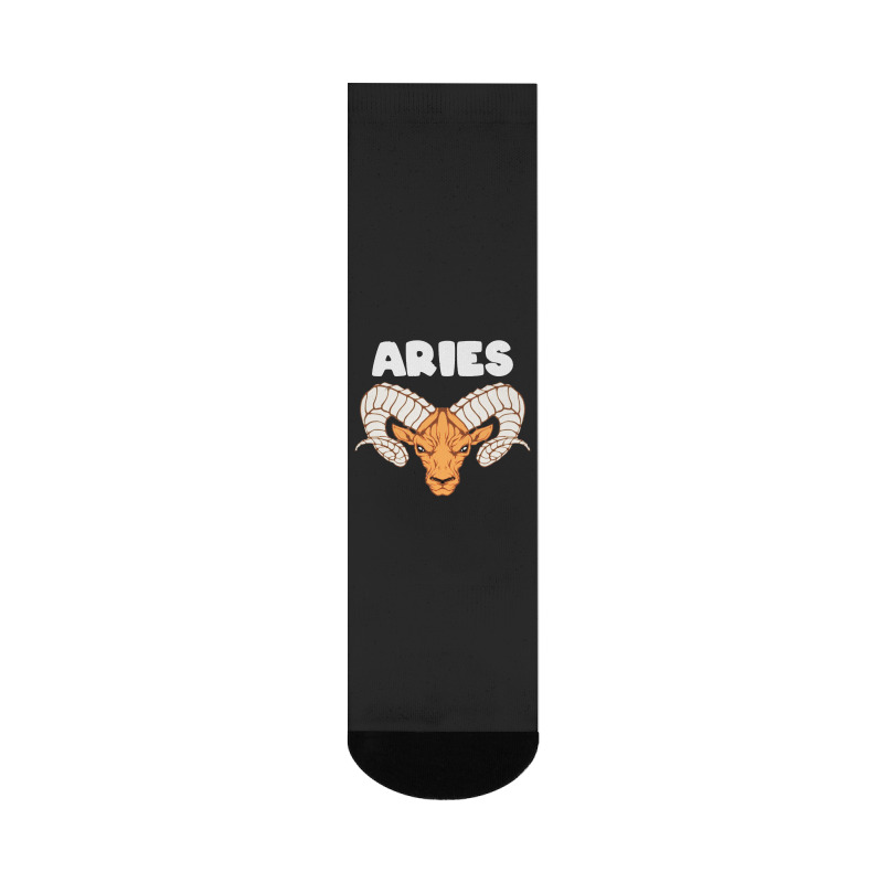 Aries Ram Zodiac Crew Socks | Artistshot