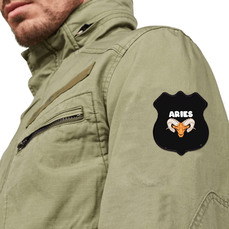 Aries Ram Zodiac Shield Patch | Artistshot