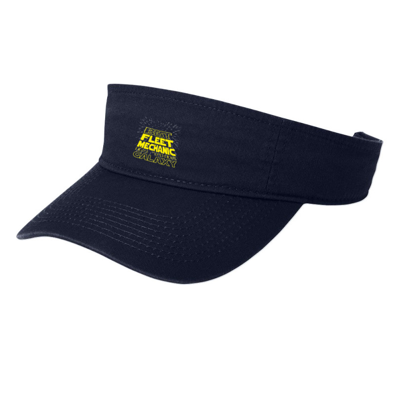 Mechanic Fleet Mechanic Funny Cool Galaxy Job Fashion Visor | Artistshot