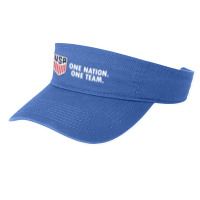 One Nation One Team White 2 Fashion Visor | Artistshot