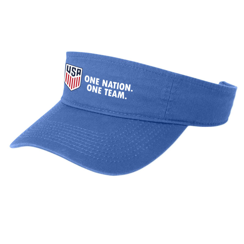 One Nation One Team White 2 Fashion Visor by coşkun | Artistshot