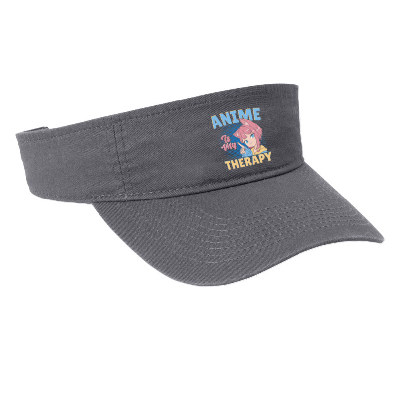 Anime Is My Therapy Fashion Visor by AndreaVMShop | Artistshot