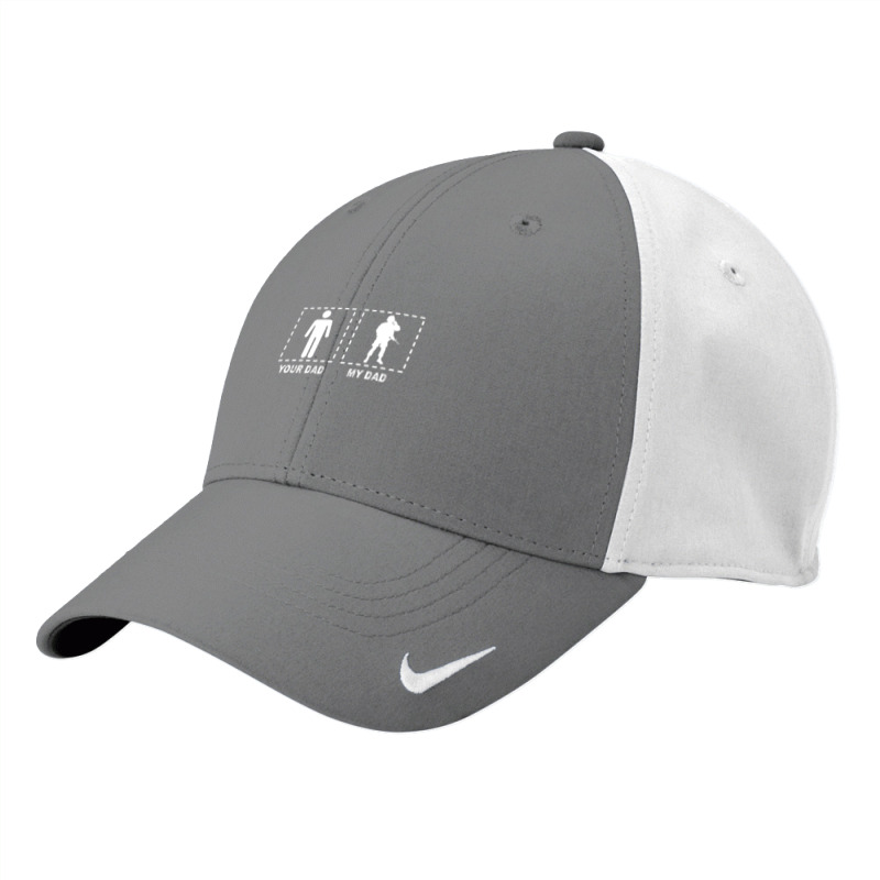 Your Dad Vs. My Dad Father Day Superhero Nike Dri-FIT Cap by LisaSnyder | Artistshot