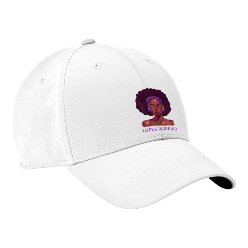 Womens Afro African American Black Woman Lupus Warrior Nike Dri-fit Cap | Artistshot