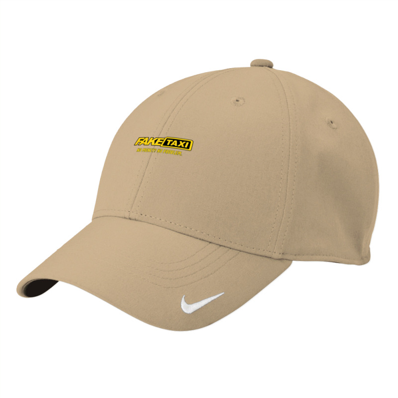 Fake Taxi   No Money No Problem   Taxi Driver Gift T Shirt Nike Dri-FIT Cap by malyahdepetris | Artistshot