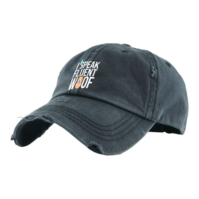 I Speak Fluent Dog Funny Dog Ponytail Cap | Artistshot