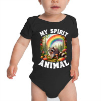 My Spirit Animal Racoon Baby Bodysuit | Artistshot