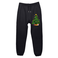 Dog Cat Paws Christmas Tree Urban Sweatpant | Artistshot