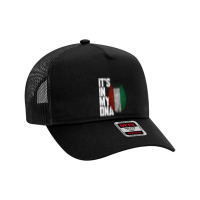 It's In My Dna Kuwaiti Proud Kuwait Flag Mesh Back Trucker Hat | Artistshot