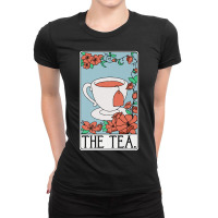 The Tea Tarot Card Reading Halloween Ladies Fitted T-shirt | Artistshot