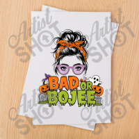 Funny Spooky Season Bad And Boo Jee Sublimation Transfer | Artistshot