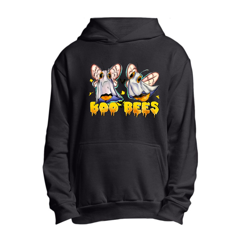 Boo Bees Couples Halloween Urban Pullover Hoodie by Rebecca Mitchell | Artistshot