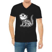 Xray Skeleton Bearded Dragon Funny V-neck Tee | Artistshot