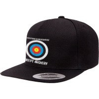 Cool Archery 5 Panel Snapback Cap | Artistshot