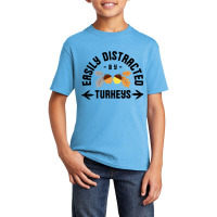 Easily Distracted By Turkeys Basic Youth T-shirt | Artistshot