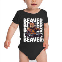 Beaver Lover Dj Baby Bodysuit | Artistshot