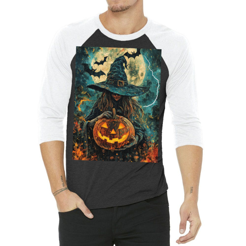 Halloween Kids Design 3/4 Sleeve Shirt | Artistshot