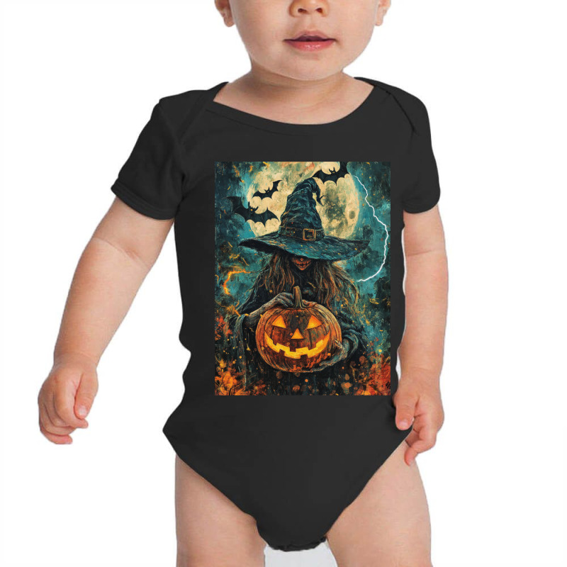 Halloween Kids Design Baby Bodysuit by Rebecca Mitchell | Artistshot