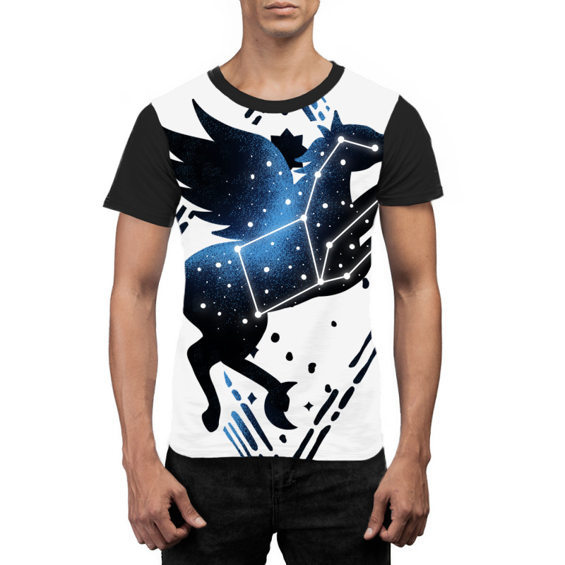 Animal Zodiac - Pegasus Mythical Creature Graphic T-shirt | Artistshot