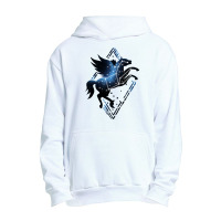 Animal Zodiac - Pegasus Mythical Creature Urban Pullover Hoodie | Artistshot