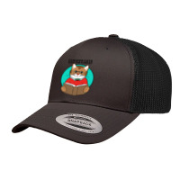 Curious Cats Visit The Library Retro Trucker Cap | Artistshot