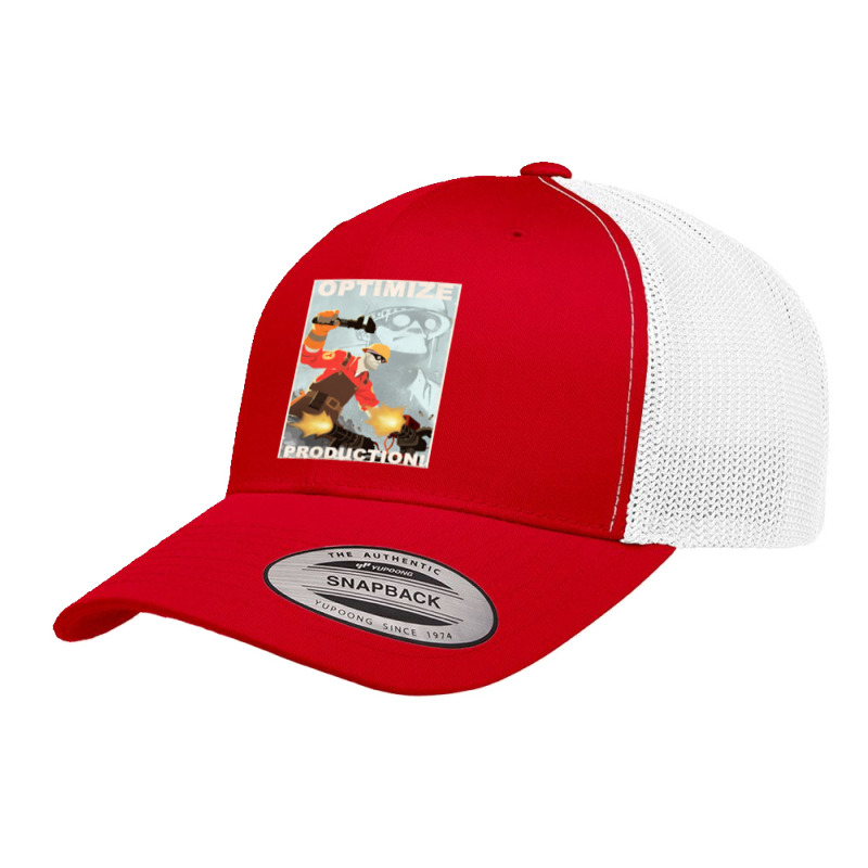 Optimize Production Tf2 Engineer Retro Trucker Cap | Artistshot