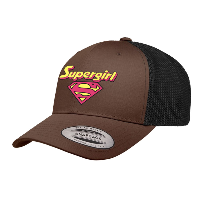 Supergirl Retro Trucker Cap | Artistshot