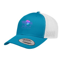 St. Petersburg Beach St Pete Florida Vacation Vintage Sunset Retro Trucker Cap | Artistshot