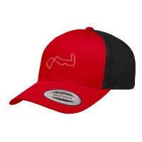 Marina Bay Street Circuit [outline] Retro Trucker Cap | Artistshot