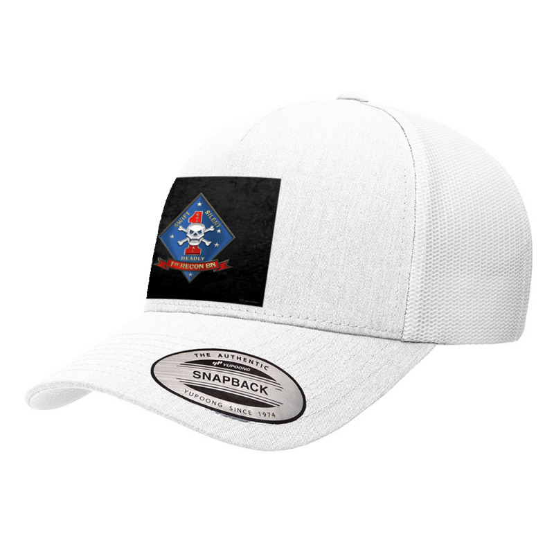 U S M C 1st Reconnaissance Battalion Yupoong Trucker Cap by gloomychuu | Artistshot