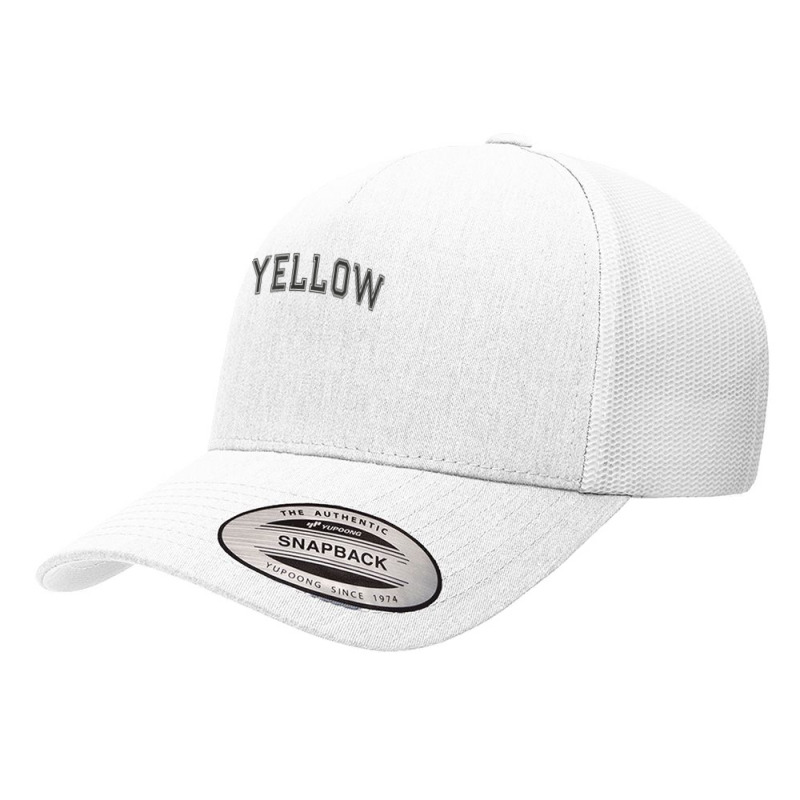 Go Yellow Team Summer Camp Competition Color Event War Game T Shirt Yupoong Trucker Cap by cm-arts | Artistshot