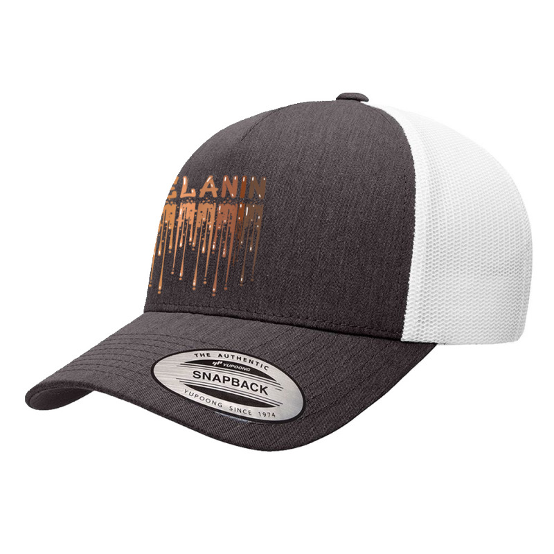 Drippin Melanin For Women Pride   Gifts Black History Month T Shirt Yupoong Trucker Cap | Artistshot