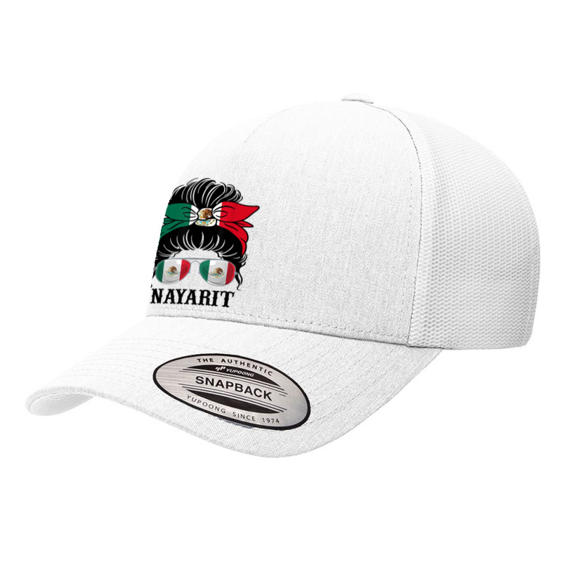 Nayarit Mexico Pride Mexican Flag State T Shirt Yupoong Trucker Cap by riogasehzilahiy | Artistshot