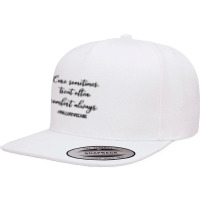 Cure Sometimes Treat Often Comfort Always Palliative Care T Shirt 5 Panel Snapback Cap | Artistshot