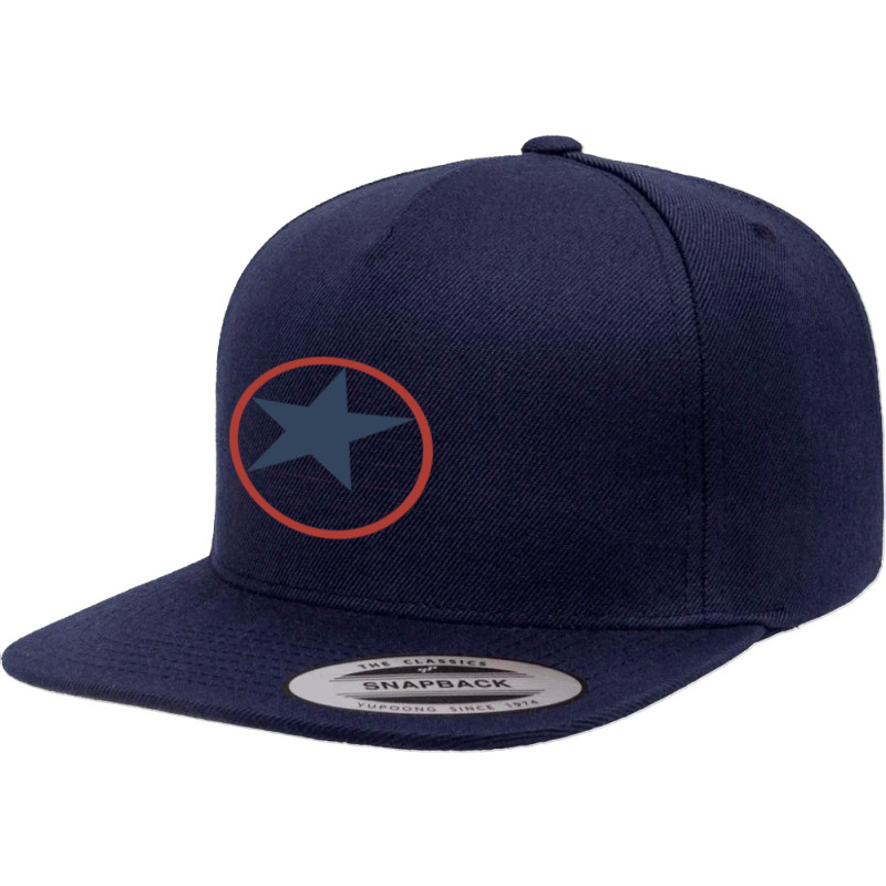 Usa Hockey Star 5 Panel Snapback Cap | Artistshot