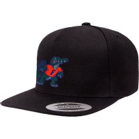 Gifts Idea Animated Gift Men 5 Panel Snapback Cap | Artistshot