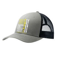 American Flag Gold Ribbon Fight Childhood Cancer Awareness Pa Trucker Cap | Artistshot