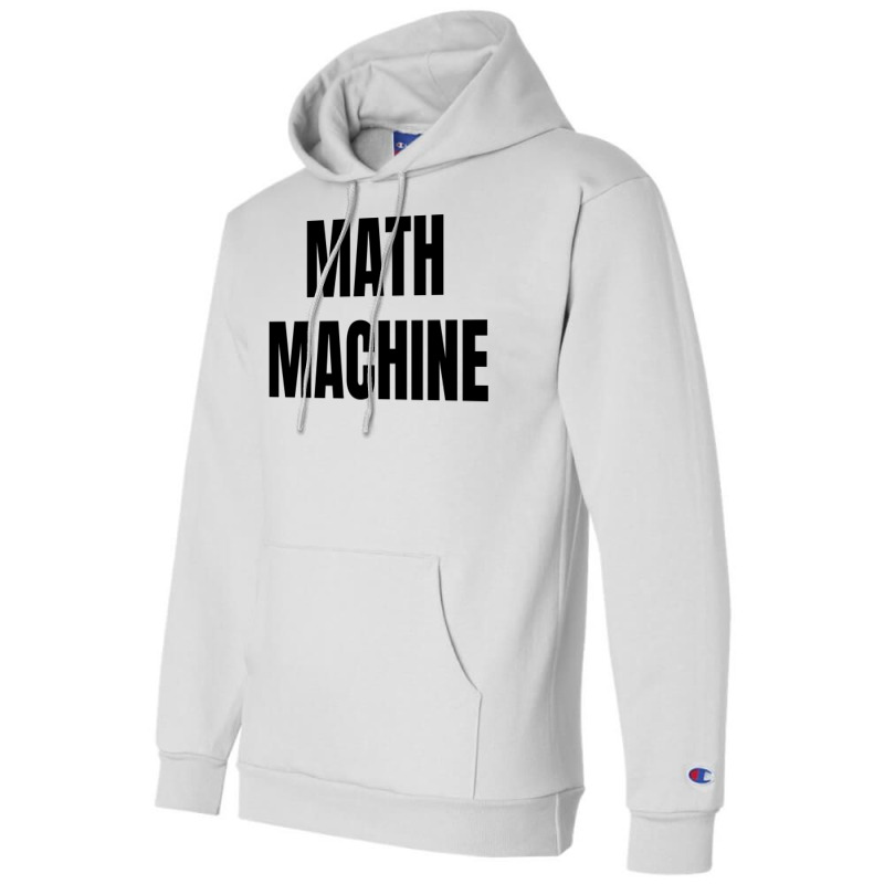 Math Machine Champion Hoodie | Artistshot