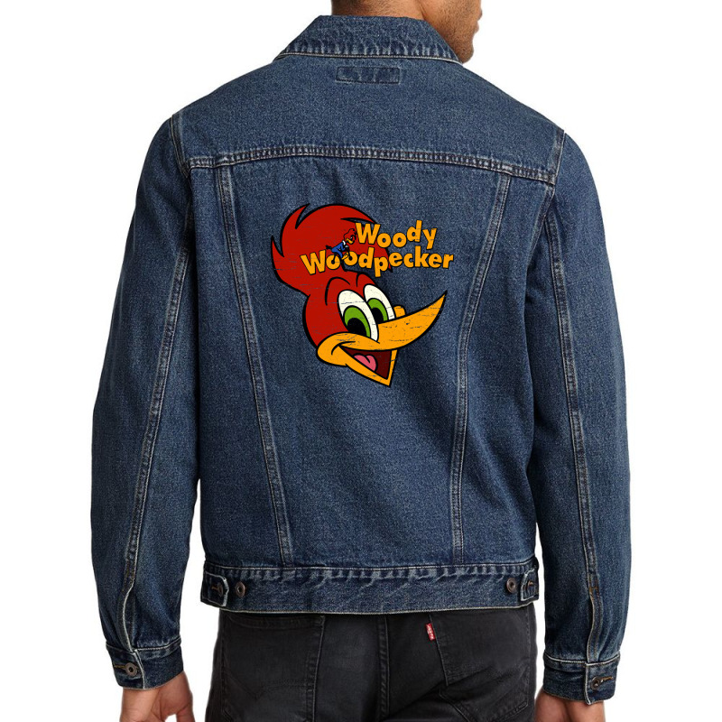 Bird Head Men Denim Jacket by vetalnorthennf | Artistshot