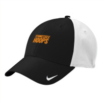 Tennessee Hoops Shirt Basketball Fan Orange White Cheer Gift T Shirt Nike Dri-fit Cap | Artistshot