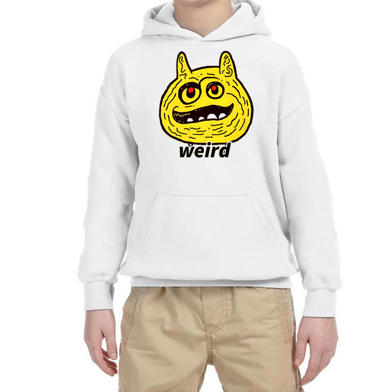 The Word Weird Youth Hoodie by Rebecca Mitchell | Artistshot