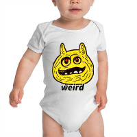 The Word Weird Baby Bodysuit | Artistshot